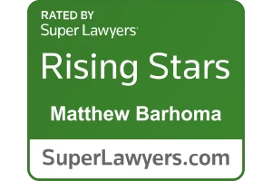 Super Lawyers - Matthew Barhoma Rising Stars