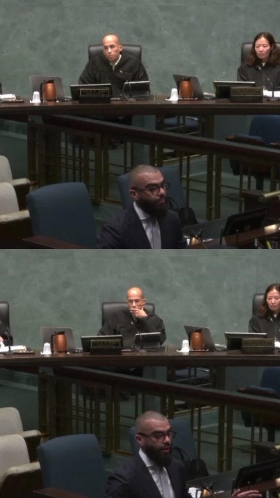 Matthew Barhoma California criminal appeals lawyer presenting oral argument before the Court of Appeal in sentencing reversal case resulting in vacated sentence under Penal Code 1170(b)(6)